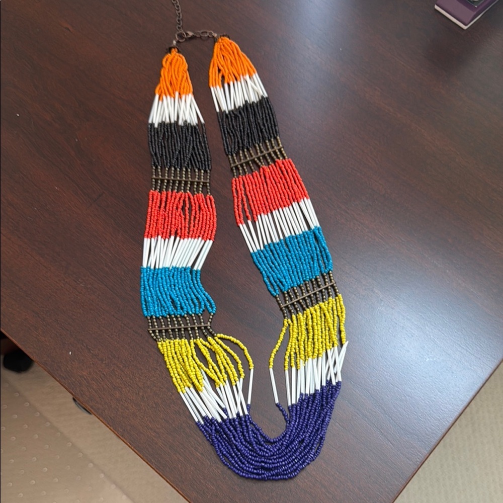 Multicolor Beaded Necklace
